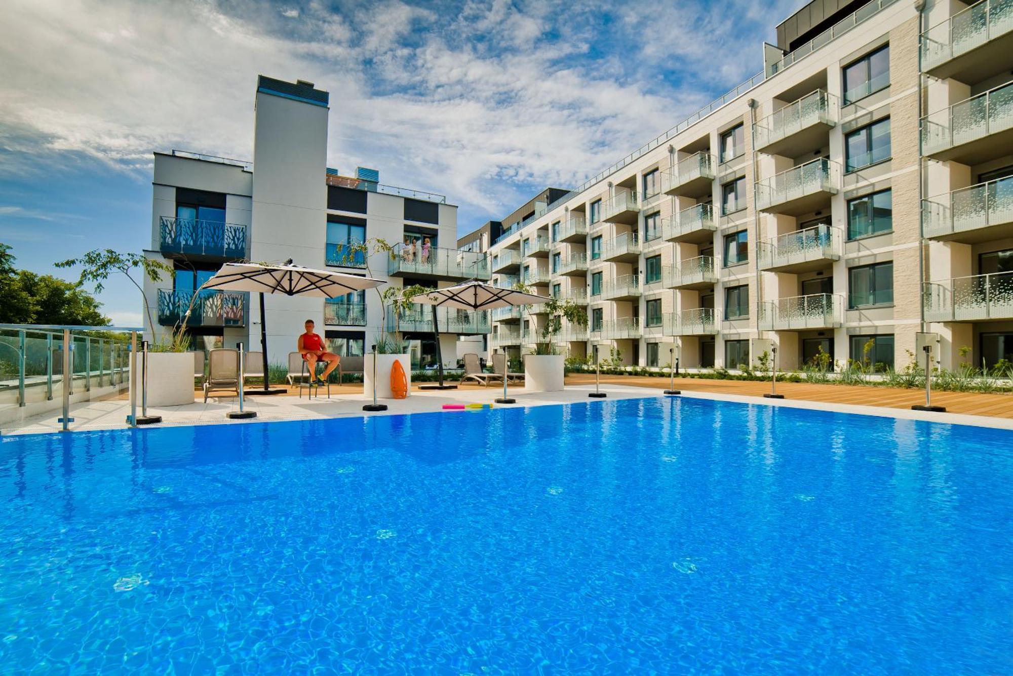 Nadmorskie Tarasy Apartament #PORTY B103 Kołobrzeg Zewnętrze zdjęcie
